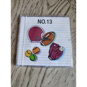 Brother Machine Embroidery Designs Card  No. 13 Sports Athletic Bernina